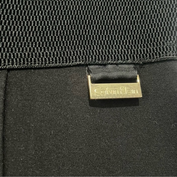 Calvin Klein- Power Stretch Black High Rise Leggings Size M - Picture 3 of 5